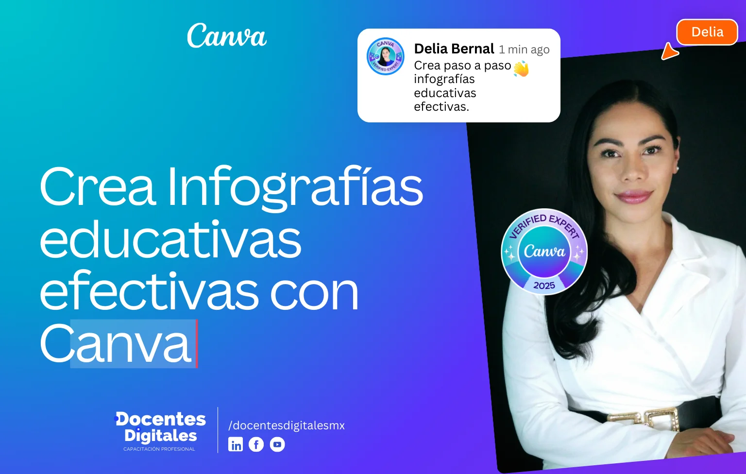 Crea infografías educativas efectivas con Canva