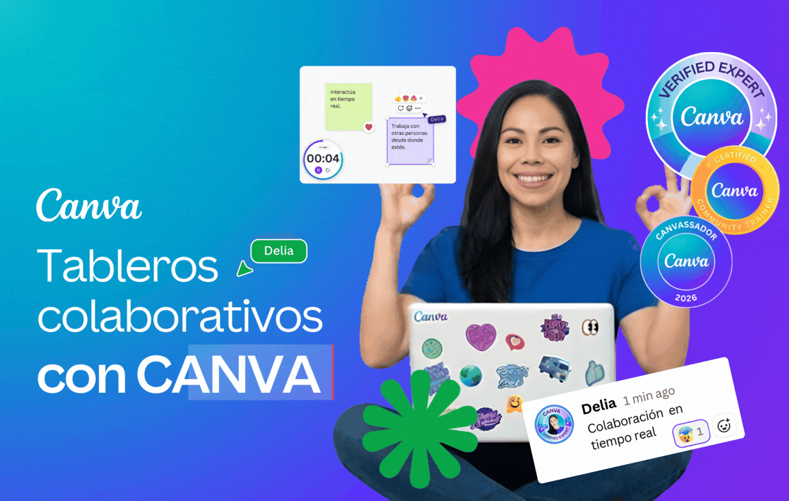 Tableros colaborativos con Canva