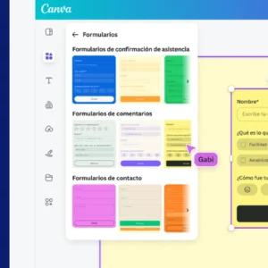 Datos en Tiempo Real: Formularios de Canva