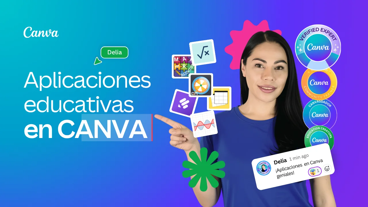 Aplicaciones educativas en Canva